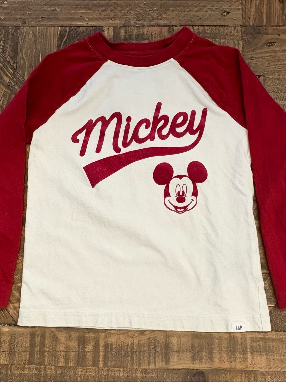 Baby Gap Mickey Mouse Baseball Tee